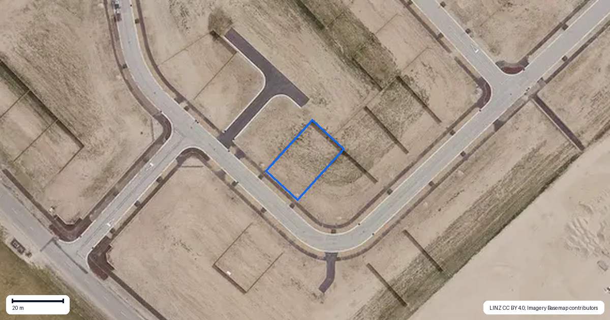 Property context map for 44 Pateke Drive, Clyde