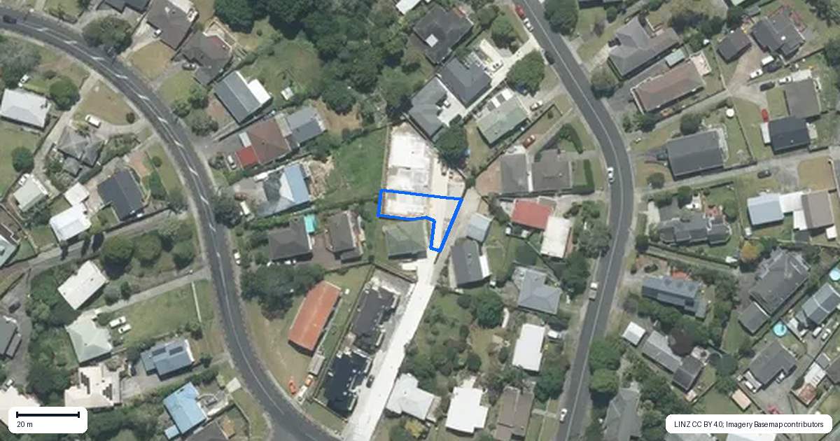 Property context map for 36A Weldene Avenue, Glenfield, Auckland
