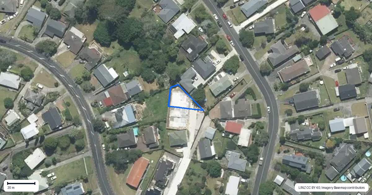 Property context map for 36C Weldene Avenue, Glenfield, Auckland