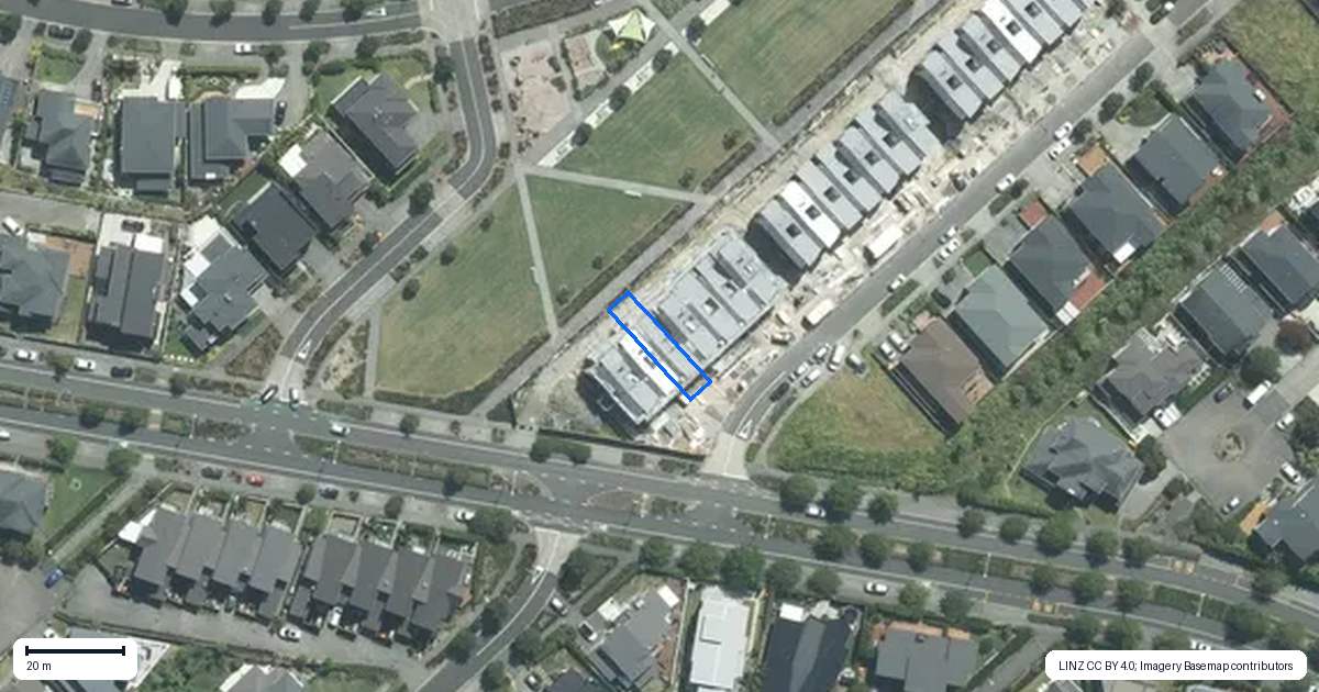 Property context map for 81 Bearing Parade, Long Bay, Auckland