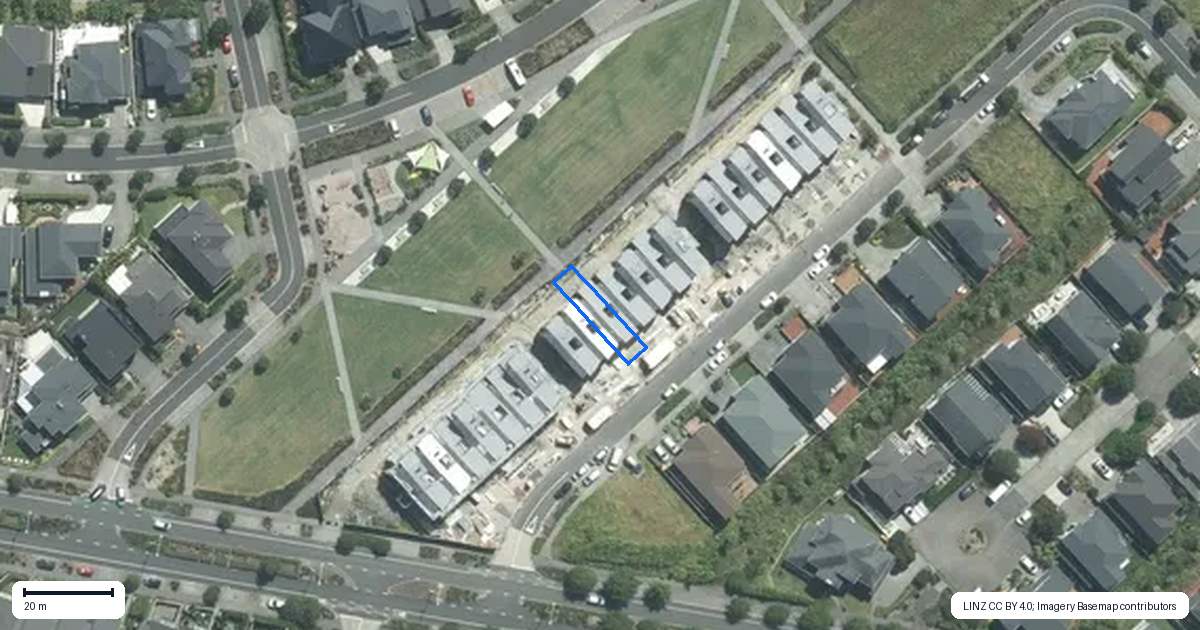 Property context map for 67 Bearing Parade, Long Bay, Auckland