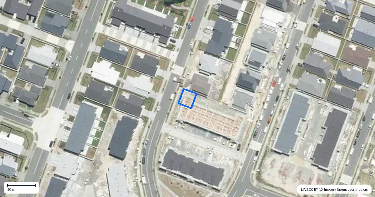 Property context map for 80 Nganui Avenue, Takanini, Auckland
