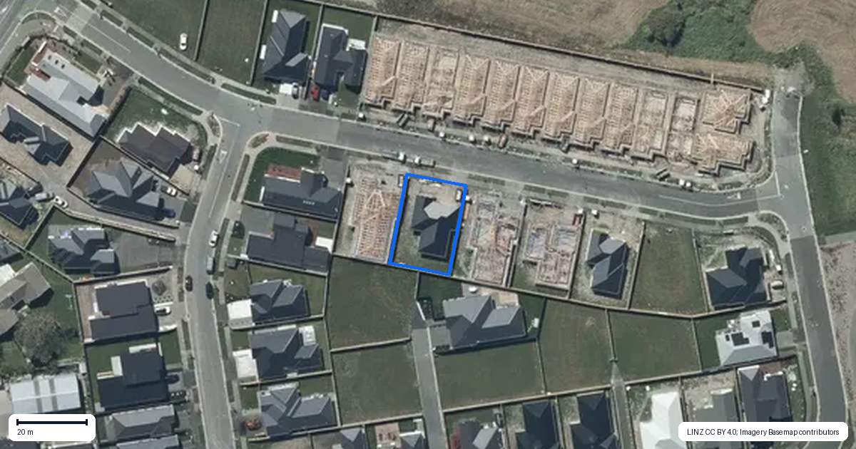 Property context map for 10 Benrogan Drive, Halswell, Christchurch