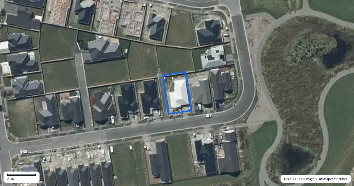 Property context map for 25 Eastman Drive, Halswell, Christchurch
