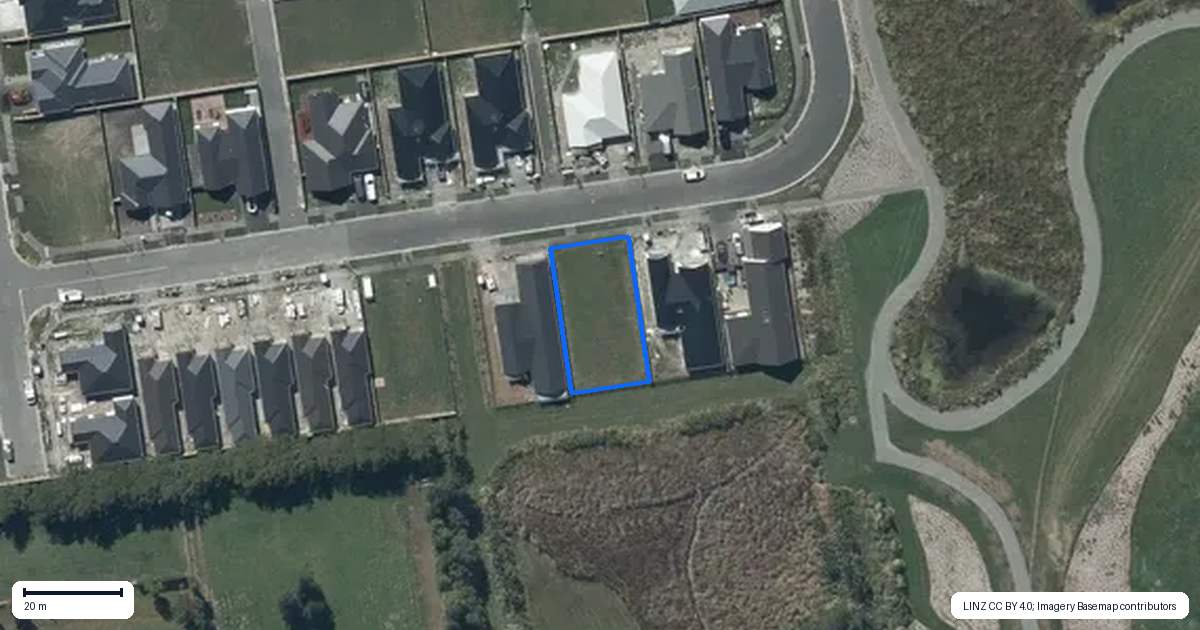 Property context map for 14 Eastman Drive, Halswell, Christchurch