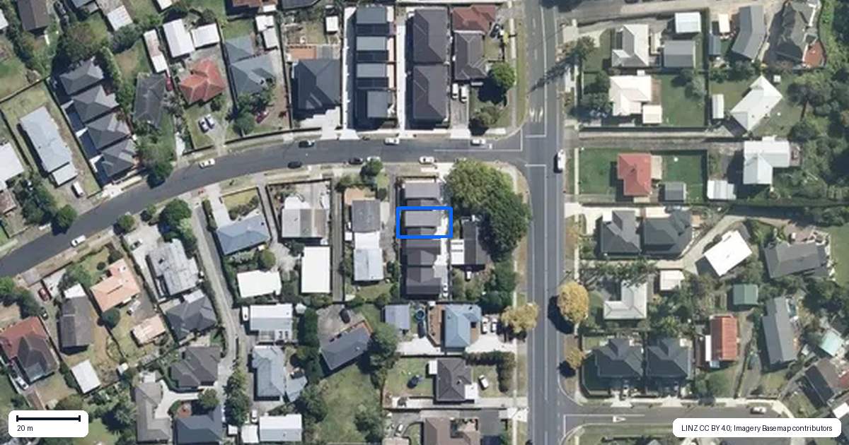 Property context map for 45B Portadown Avenue, Pakuranga Heights, Auckland