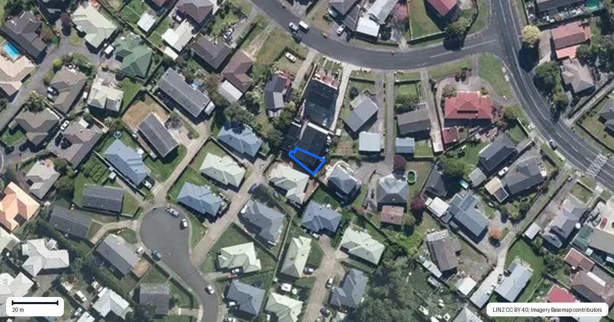 Property context map for 8/82 Rosewarne Crescent, Glendene, Auckland