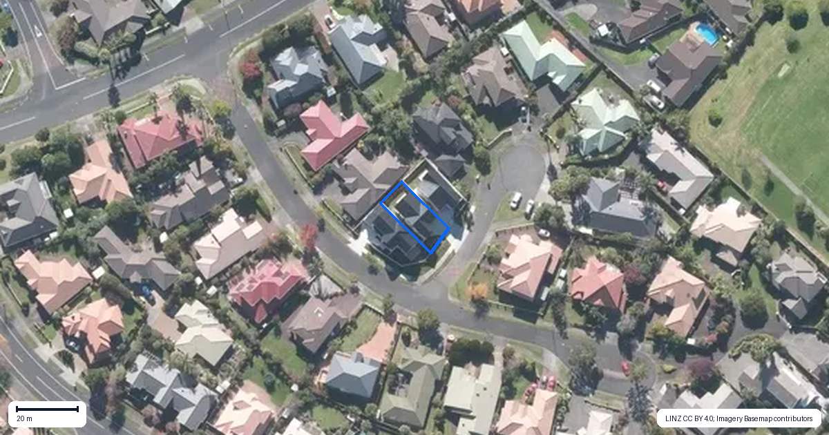 Property context map for 2 Auden Close, Somerville, Auckland