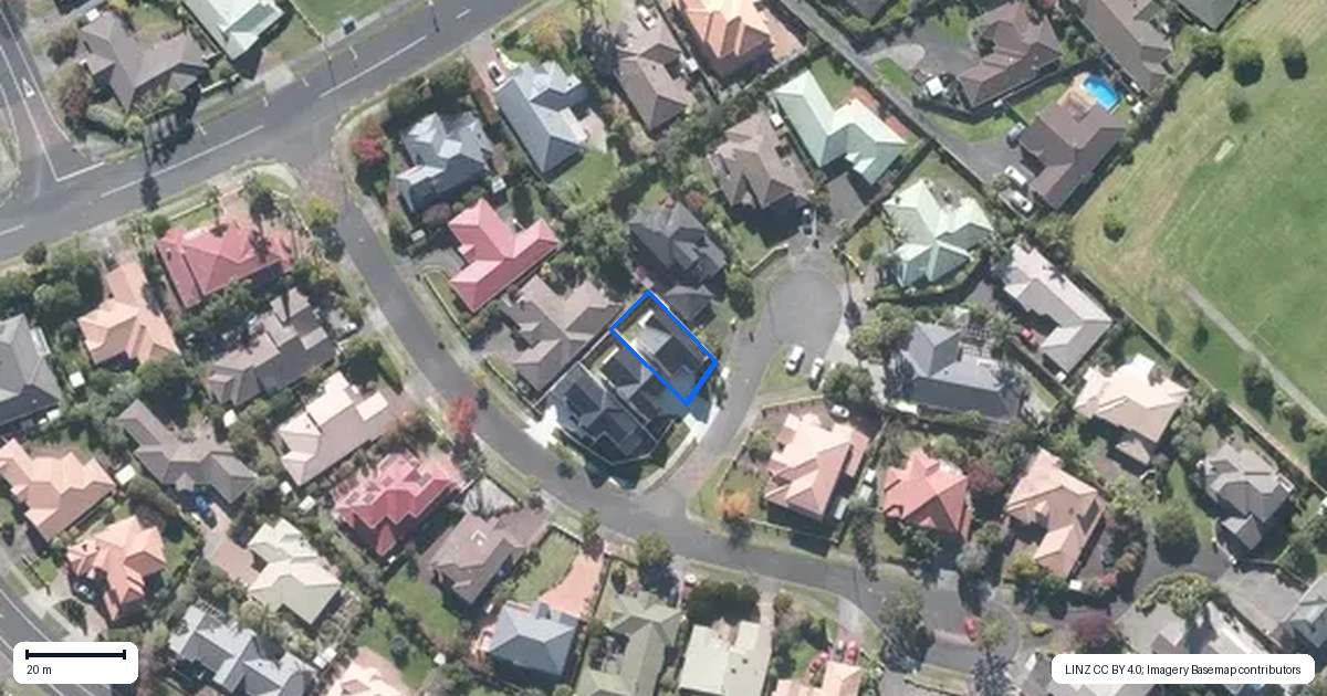 Property context map for 4 Auden Close, Somerville, Auckland