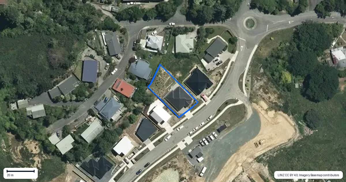Property context map for 4 Golden Elm Rise, Toi Toi, Nelson