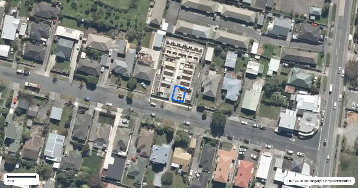 Property context map for 45 Porutu Street, Fairfield, Lower Hutt