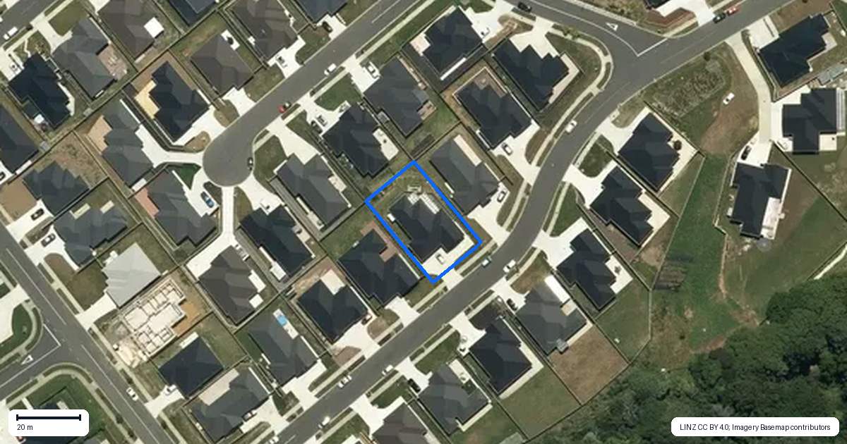 Property context map for 9 Piedmonte Avenue, Pokeno