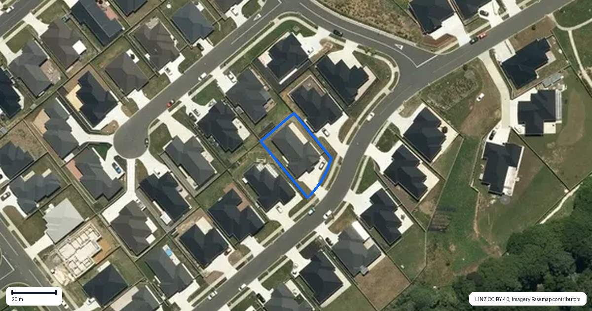Property context map for 11 Piedmonte Avenue, Pokeno