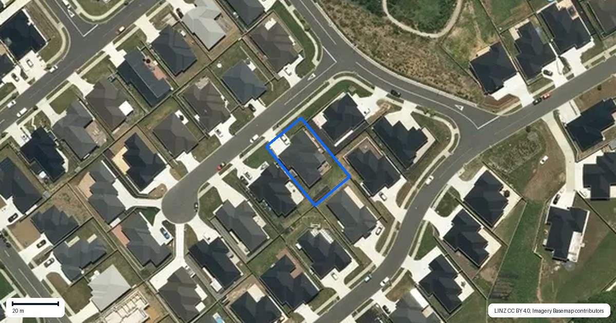 Property context map for 3 Dolcetto Place, Pokeno
