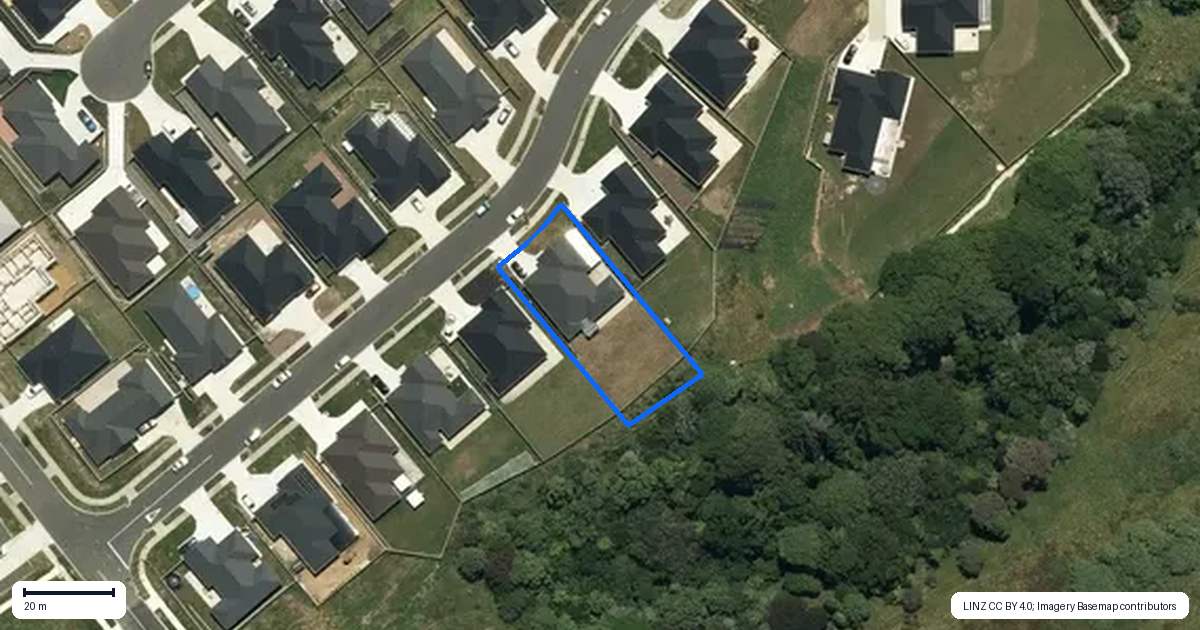 Property context map for 12 Piedmonte Avenue, Pokeno