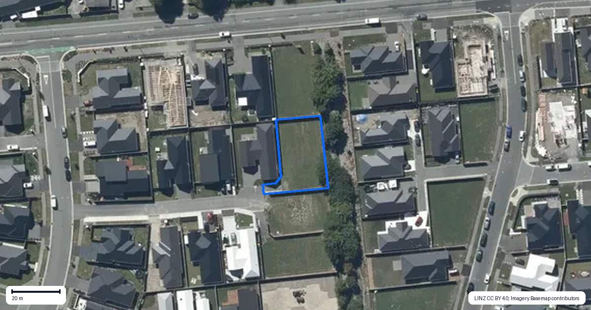 Property context map for 9 Pipipi Lane, Halswell, Christchurch
