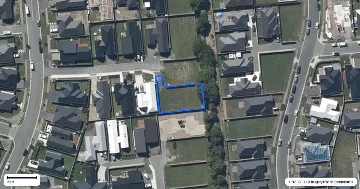 Property context map for 10 Pipipi Lane, Halswell, Christchurch
