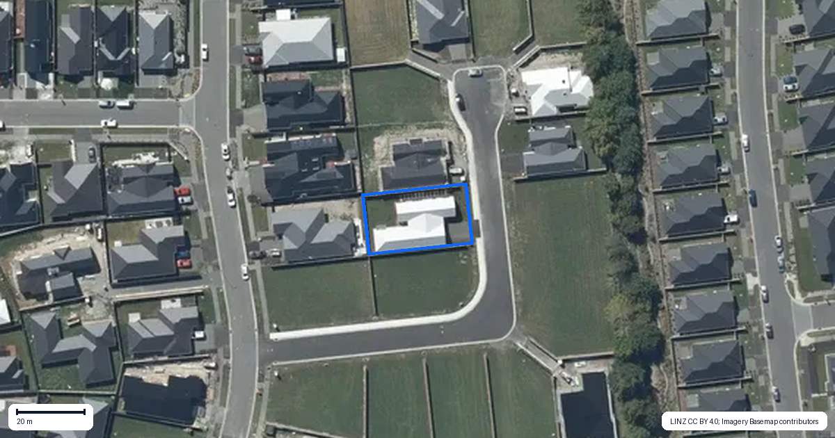Property context map for 5 Lorenzos Lane, Halswell, Christchurch