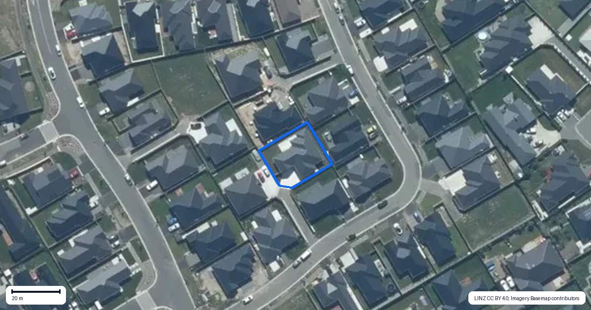 Property context map for 18 Hunt Road, Rolleston