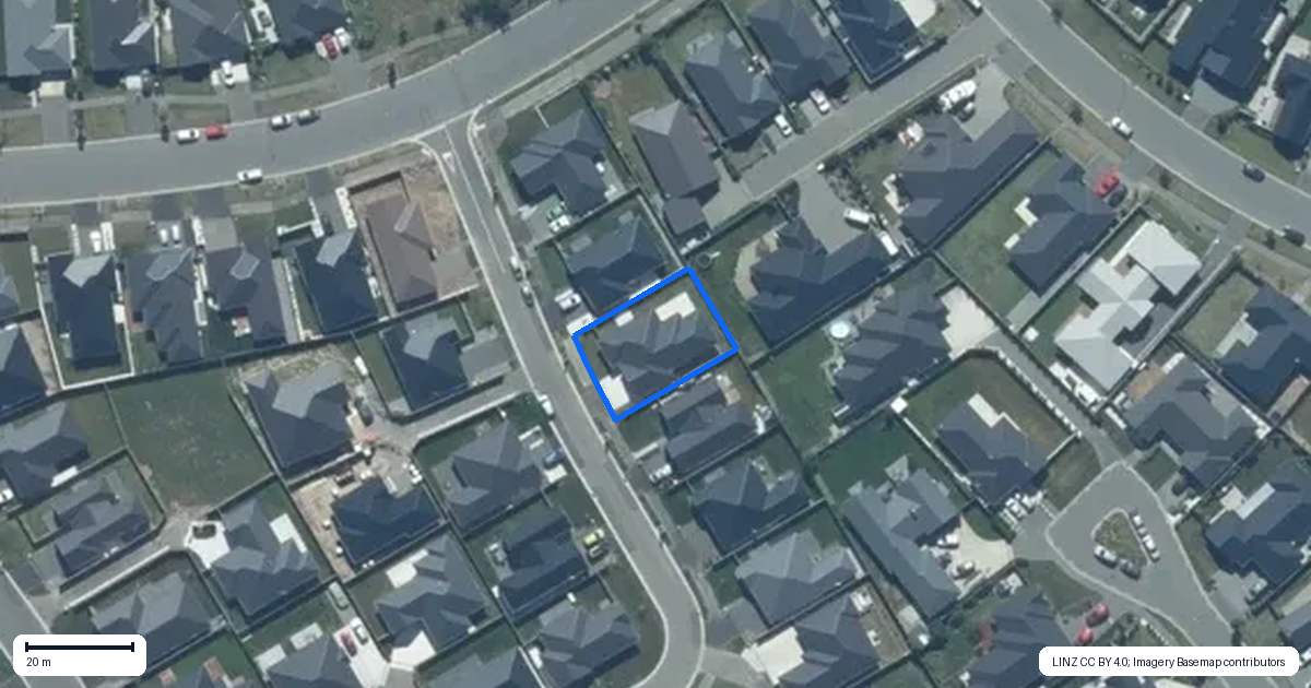 Property context map for 5 Hunt Road, Rolleston