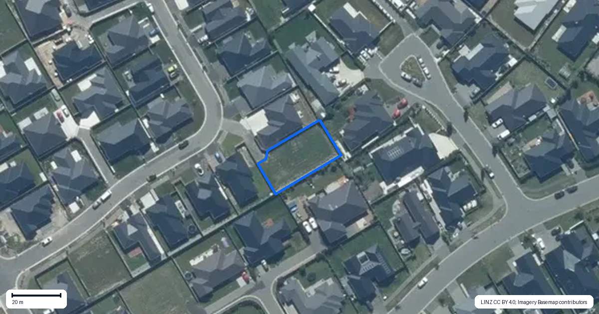 Property context map for 15 Hunt Road, Rolleston