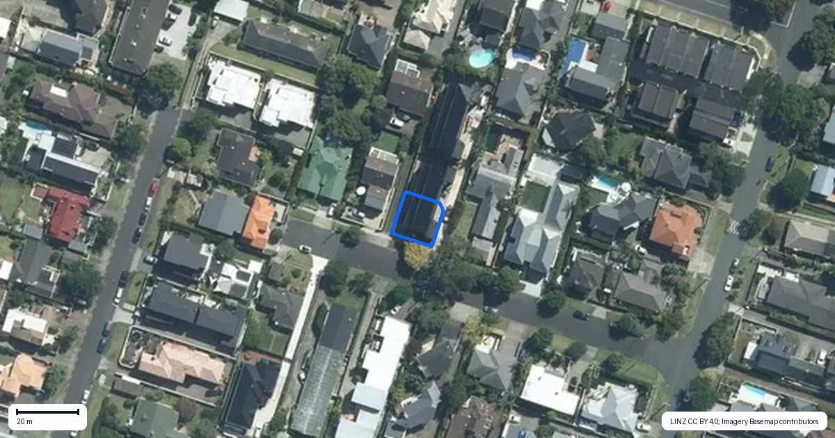 Property context map for 7A Crete Avenue, Milford, Auckland