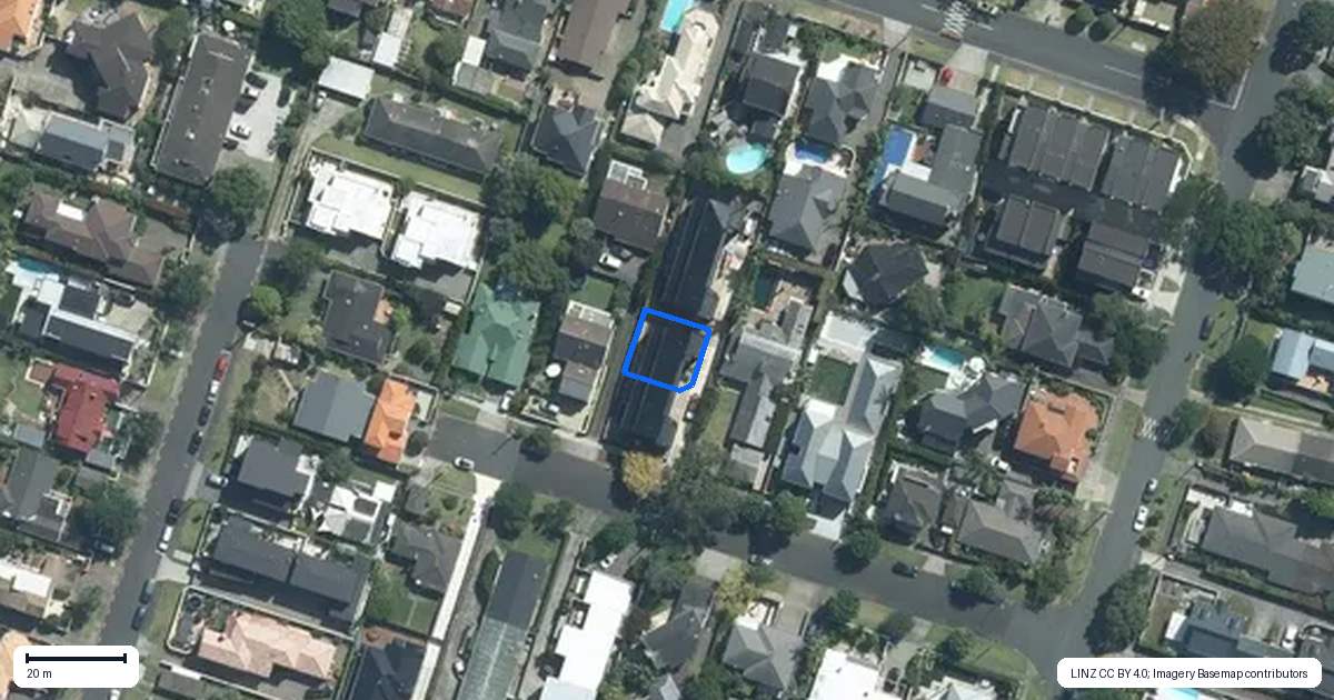 Property context map for 7B Crete Avenue, Milford, Auckland