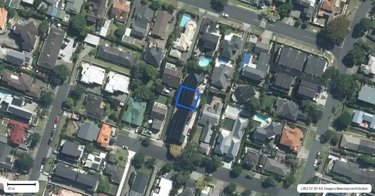Property context map for 7C Crete Avenue, Milford, Auckland