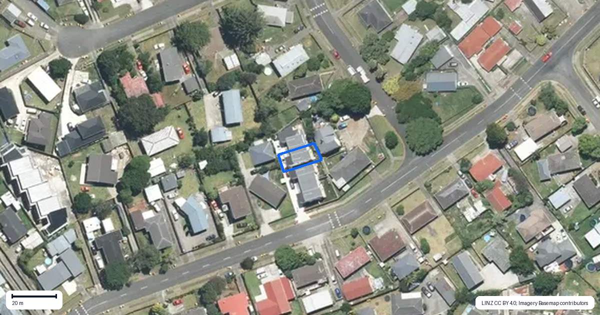 Property context map for 28C Sunlands Drive, Manurewa, Auckland