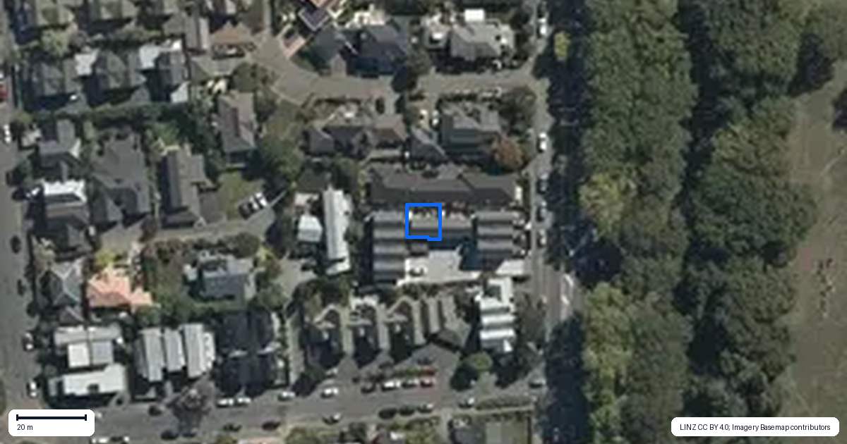Property context map for 5/77 Deans Avenue, Riccarton, Christchurch