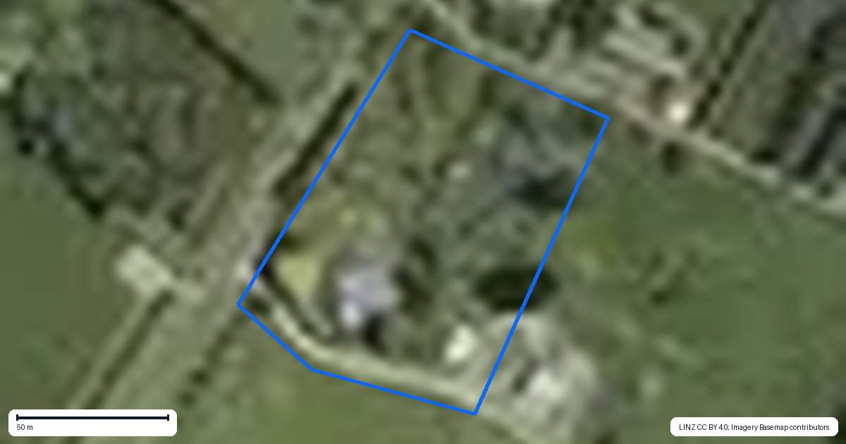 Property context map for 39 Vernon Road, Minden