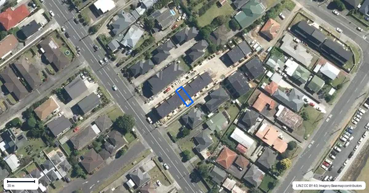 Property context map for 5/494 Richardson Road, Mount Roskill, Auckland