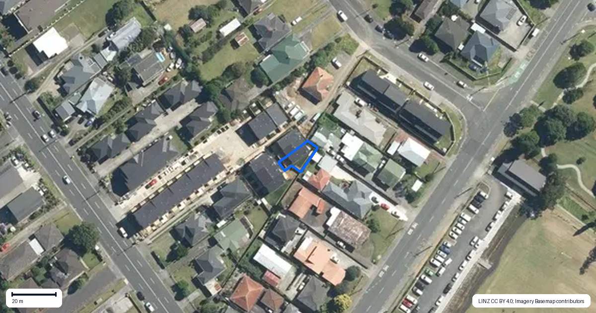 Property context map for 3/492B Richardson Road, Mount Roskill, Auckland