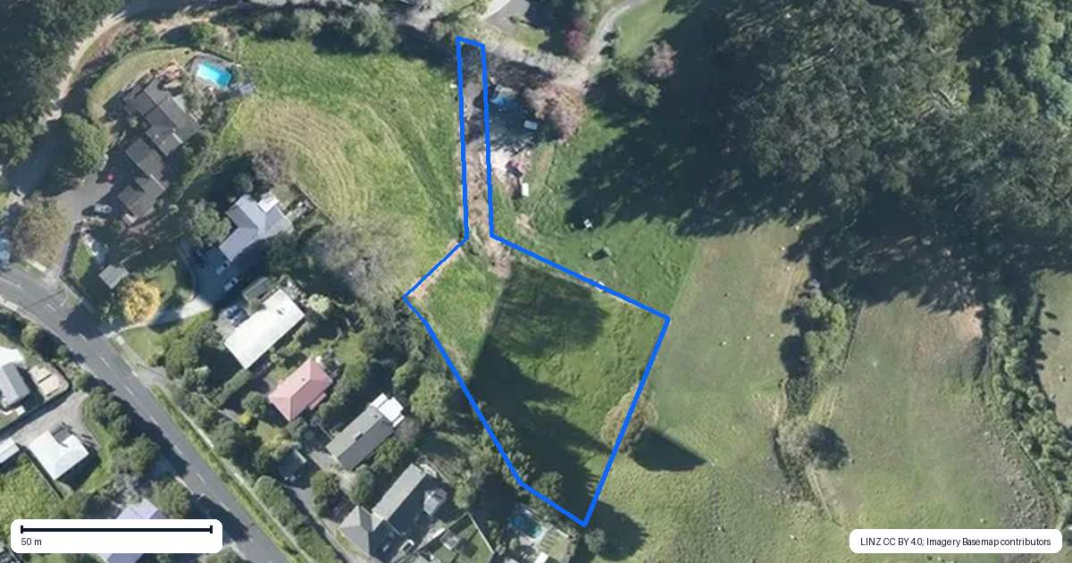 Property context map for 46D Victoria Avenue, Waiuku