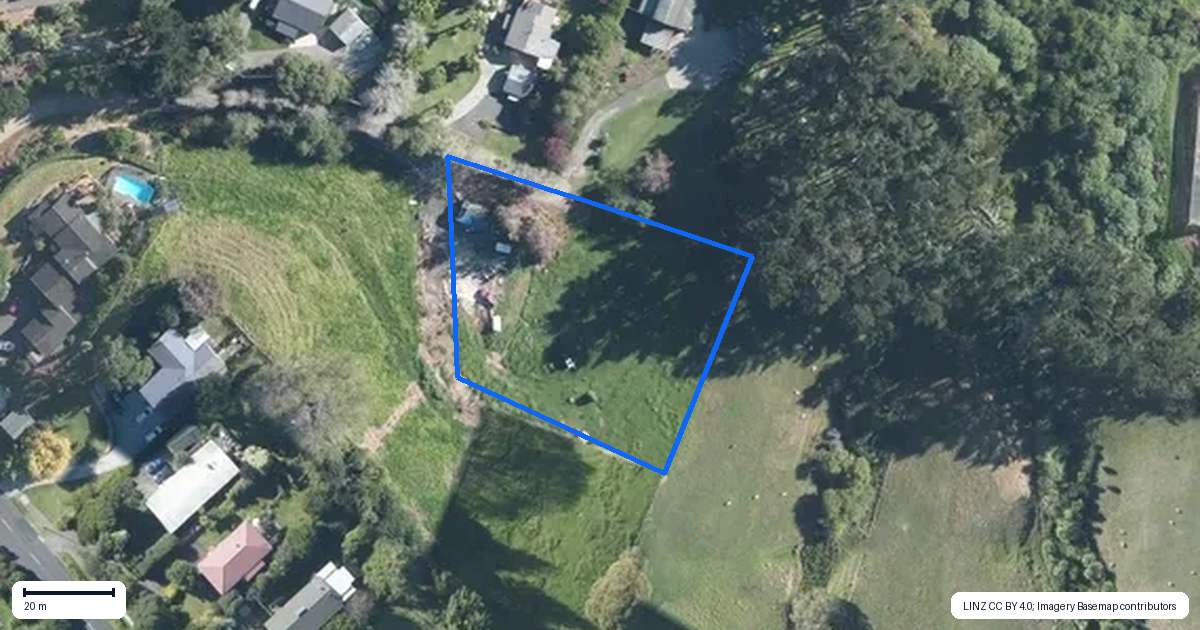 Property context map for 46C Victoria Avenue, Waiuku