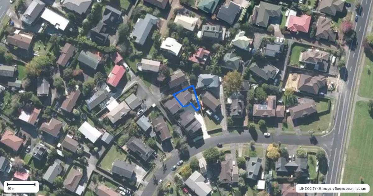 Property context map for 50D Sandgate Avenue, Botany Downs, Auckland
