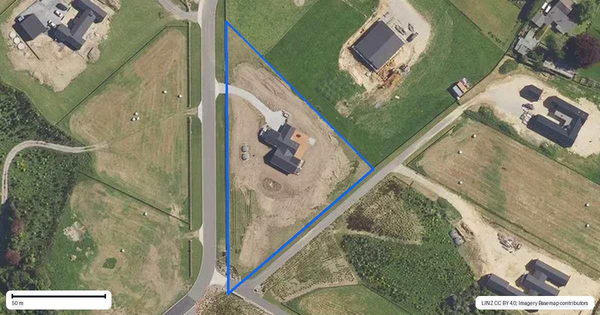 Property context map for 23 Dibley Drive, Hamurana