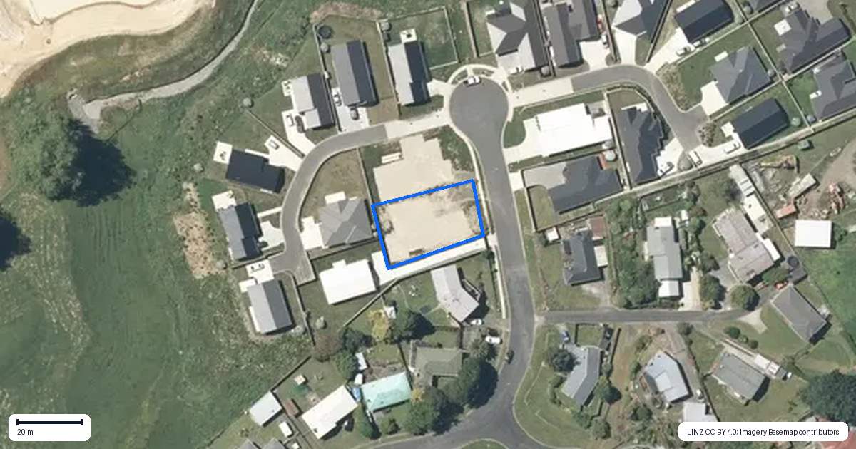Property context map for 116 Reservoir Street, Putaruru