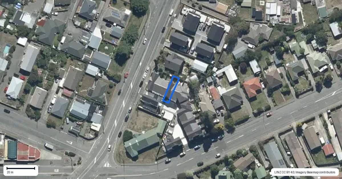Property context map for 4/4 Gilberthorpes Road, Islington, Christchurch