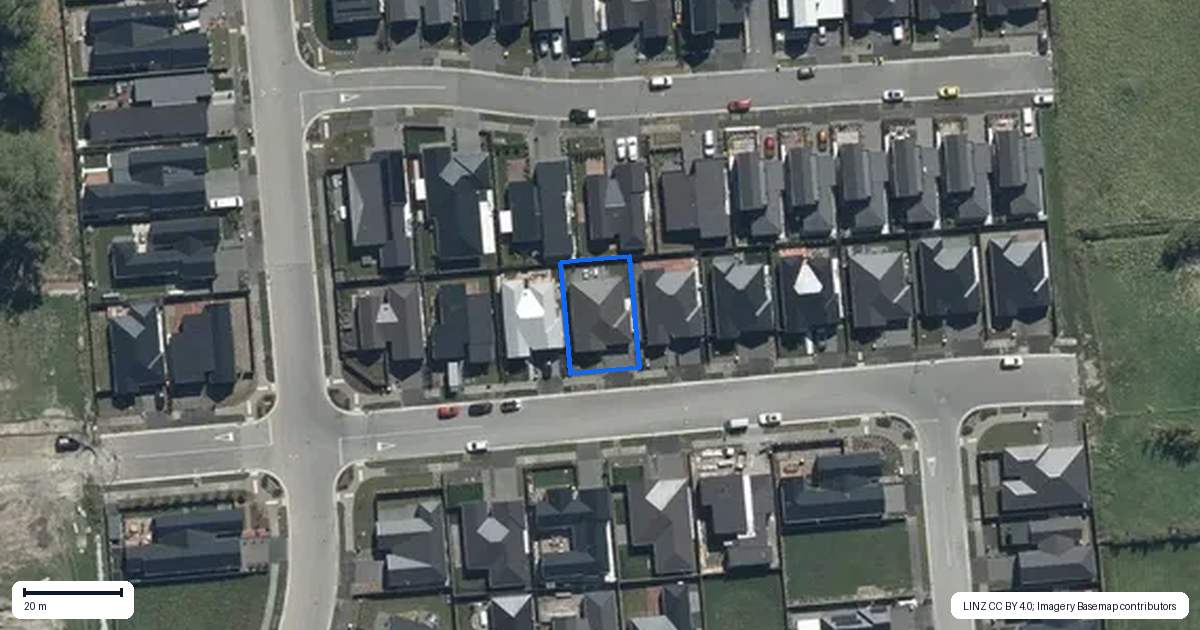 Property context map for 42 Flaxmill Road, Casebrook, Christchurch