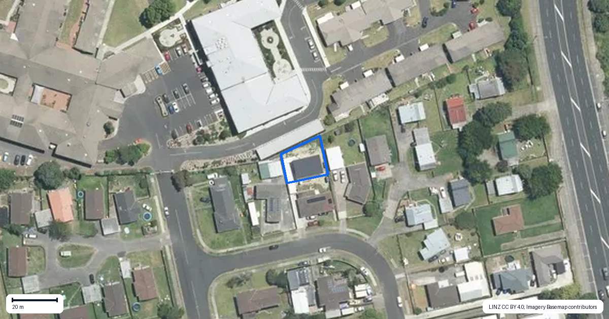 Property context map for 6A Islay Place, Wiri, Auckland