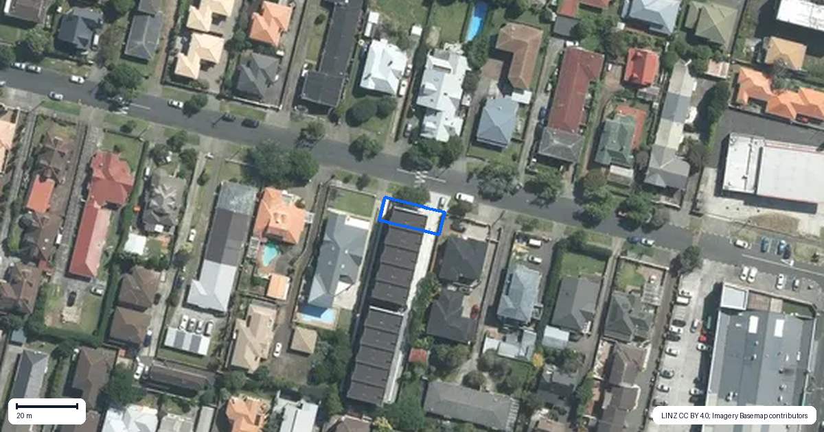 Property context map for 1/12 King Edward Avenue, Epsom, Auckland