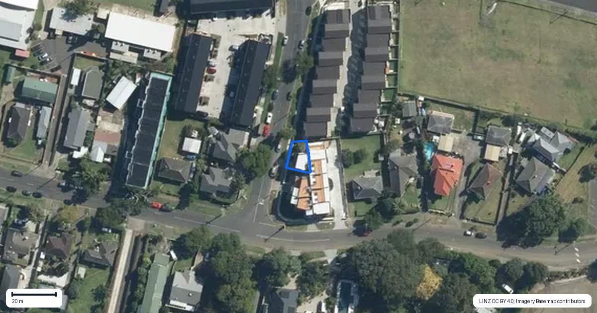 Property context map for 2B Dunkirk Road, Panmure, Auckland