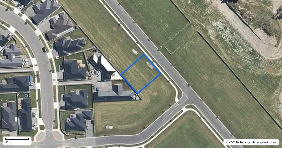 Property context map for 39 Thirlwall Street, Woodend