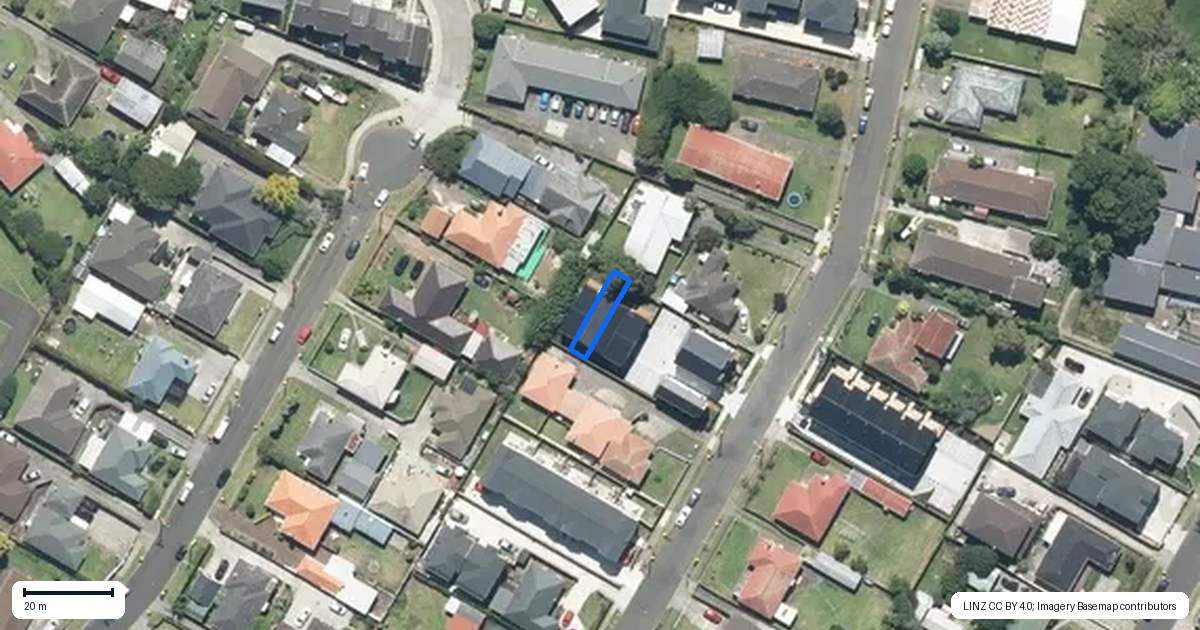 Property context map for 6/18 Alexander Avenue, Papatoetoe, Auckland