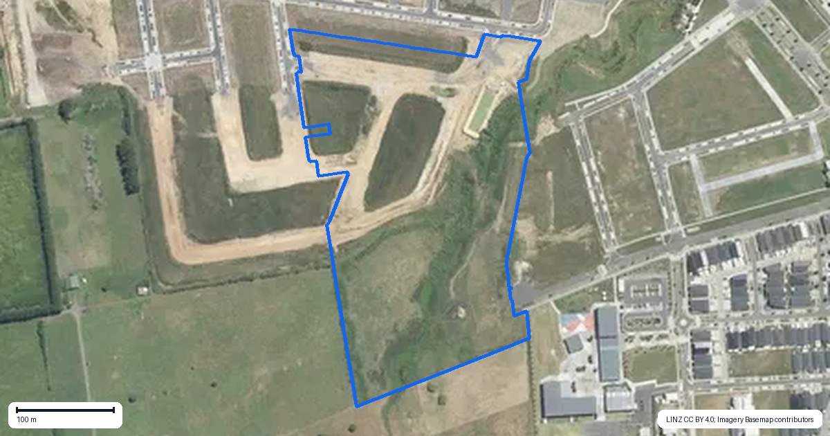 Property context map for 260 Bremner Road, Karaka, Papakura