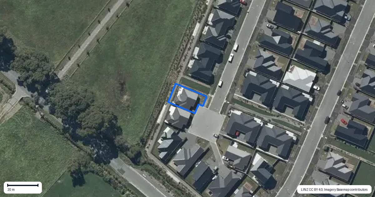 Property context map for 22 Kekewai Place, Halswell, Christchurch