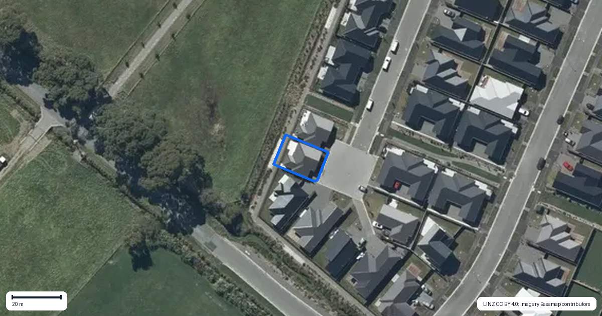 Property context map for 24 Kekewai Place, Halswell, Christchurch