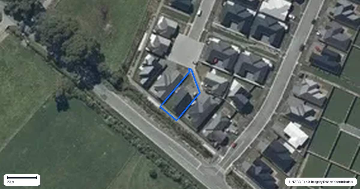 Property context map for 25 Kekewai Place, Halswell, Christchurch
