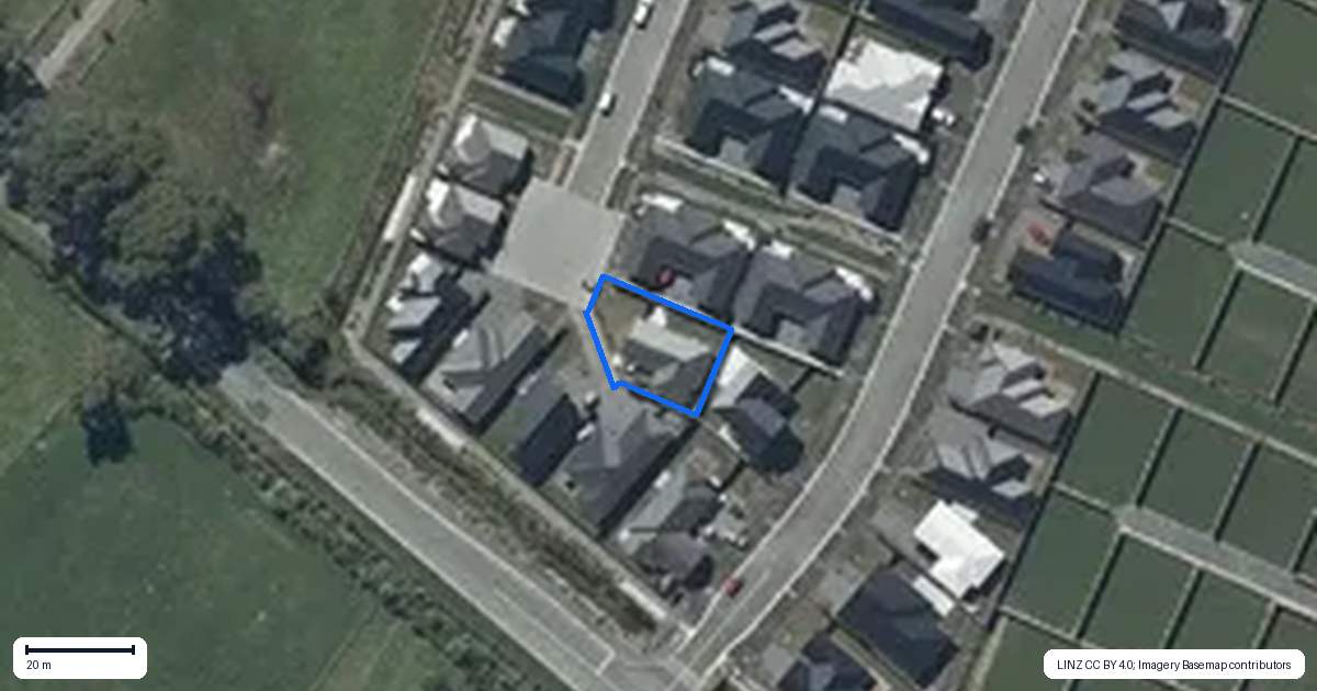 Property context map for 21 Kekewai Place, Halswell, Christchurch